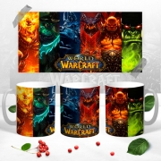 Чашка с 3Д рисунком "World of Warcraft"