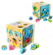 Дерев'яна іграшка "Сортер куб"