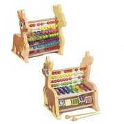 Дерев'яна іграшка ксилофон-рахунки "Кенгуру"