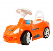 Детская машина для катания СПОРТКАР оранжевая