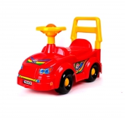Детский автомобиль для прогулок (толокар) красный