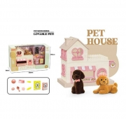 Дитячий будиночок із собачками