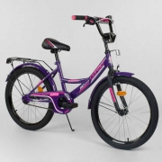 Дитячий двоколісний велосипед Corso 20" Фіолетовий
