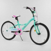 Дитячий двоколісний велосипед Corso 20" Бірюзовий