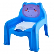 Детский горшок-стульчик голубой
