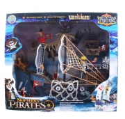 Детский игровой набор пиратов с кораблем