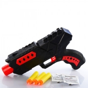 Детский игрушечный пистолет с пулями