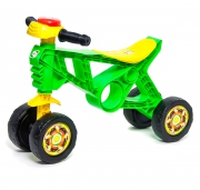 Дитячий мотоцикл беговел-2 зелений