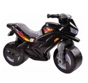 Дитячий мотоцикл для катання чорного кольору