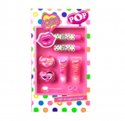 Детский набор блесков для губ "Kiss POP"