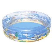 Детский надувной бассейн  "Морской мир"