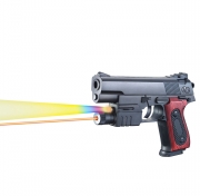Детский пистолет с пульми и лазерем