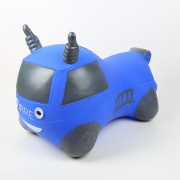 Детский резиновый прыгун "Синяя машина"