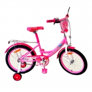 Детский розовый двухколесный велосипед "Best Friends"