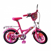 Детский розовый велосипед "Щенячий патруль" 18"