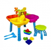 Детский столик-песочница со стульчиком