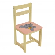 Детский стульчик для садика "Розовый"