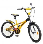 Детский велосипед "HUMMER" желтый 16"