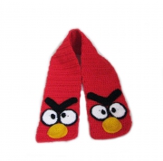 Детский вязаный шарф Энгри Бердс (Angry Birds)