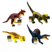 Динозавр резиновый музыкальный 4 вида
