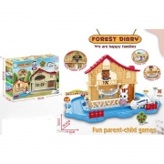 Будиночок із залізницею