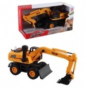 Екскаватор інерційний на батарейках з підсвічуванням