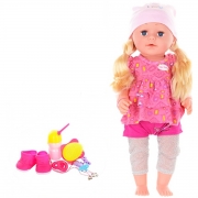 Функциональная кукла с аксессуарами "Сестра Бебика"