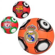 Футбольный мяч "Футбольные клубы" размер 5