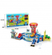 Гараж с заправкой "Трактор"