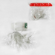 Гирлянда "Колокольчики" на батарейках желтый свет 2 режима