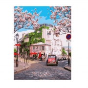 Живопис по номерам "Весняний Монмартр Париж"