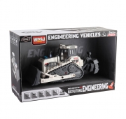 Гусеничний бульдозер на батарейках