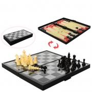 Гра настільна 3 в 1 шахи-шашки-нарди