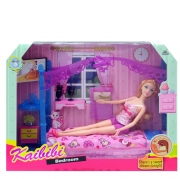 Игровой набор "Спальня" с куклой