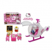 Игровой набор с фигурками и вертолетом "Hello Kitty"