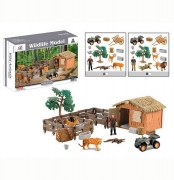 Игровой набор с квадроциклом "Ферма диких животных"