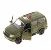 Іграшкова копія позашляховика УАЗ 3163 патріот "Військова машина"