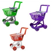 Іграшковий візок для супермаркету з сидінням для ляльки