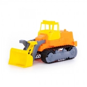 Іграшковий гусеничний трактор-навантажувач