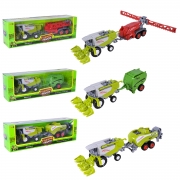 Іграшковий комбайн три види