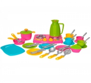 Іграшковий кухонний набір з 37 предметів