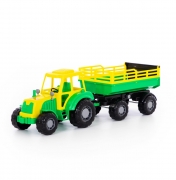 Іграшковий трактор з причепом "Алтай"