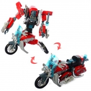 Іграшковий трансформер мотоцикл