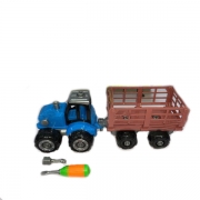 Игрушка " Синий трактор" с отверткой