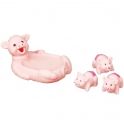 Іграшка - пищалка "Свинка з поросятами"