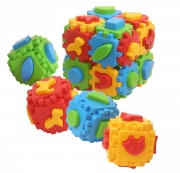 Іграшка куб-пазл "Розумний малюк" "