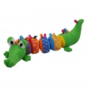 Іграшка розвиваюча на липучках "Крокодил"