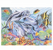 Картина "Підводний світ" за номерами