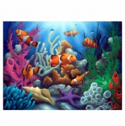 Картина за номерами "Підводний світ"