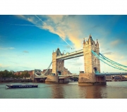 Картина алмазами на подрамнике "Тауэрский мост"